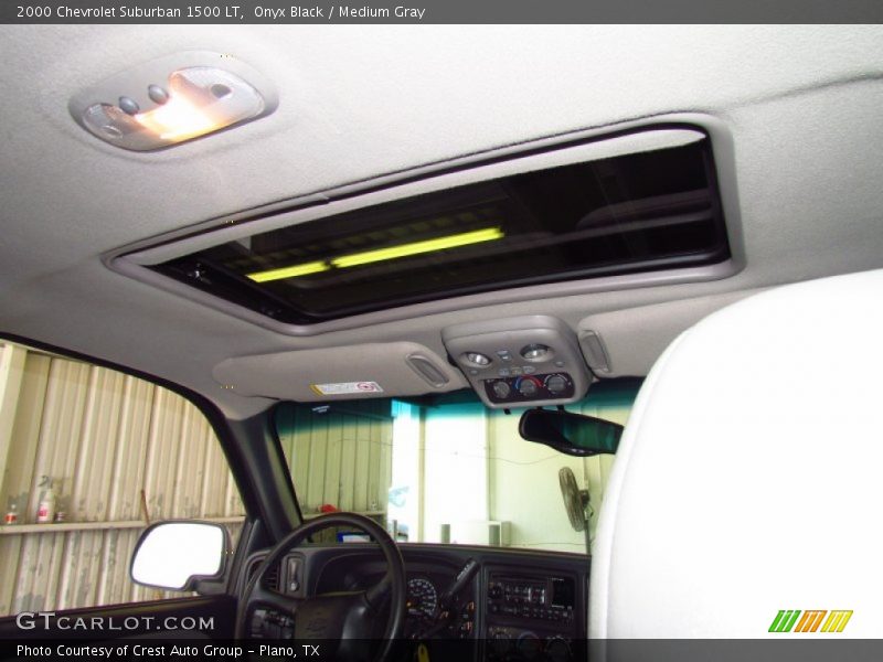 Onyx Black / Medium Gray 2000 Chevrolet Suburban 1500 LT