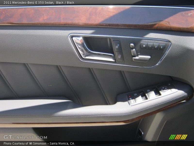 Black / Black 2011 Mercedes-Benz E 350 Sedan