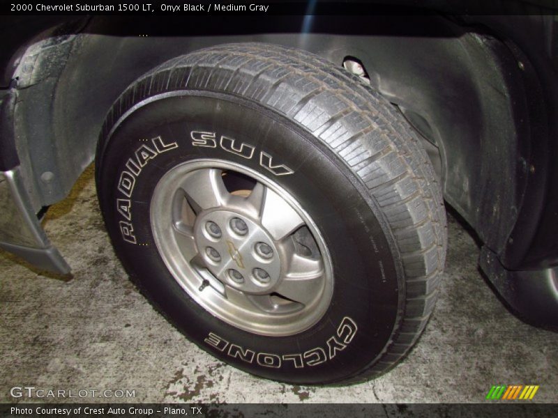 Onyx Black / Medium Gray 2000 Chevrolet Suburban 1500 LT