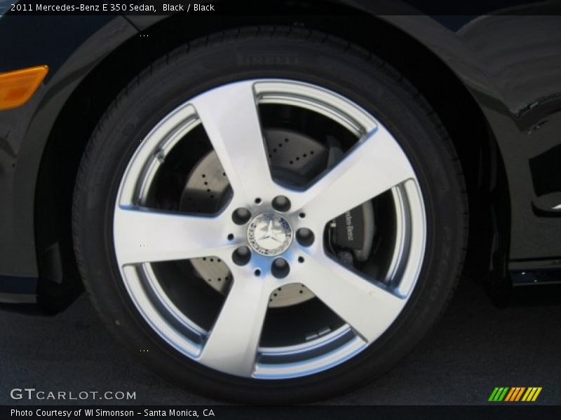 Black / Black 2011 Mercedes-Benz E 350 Sedan