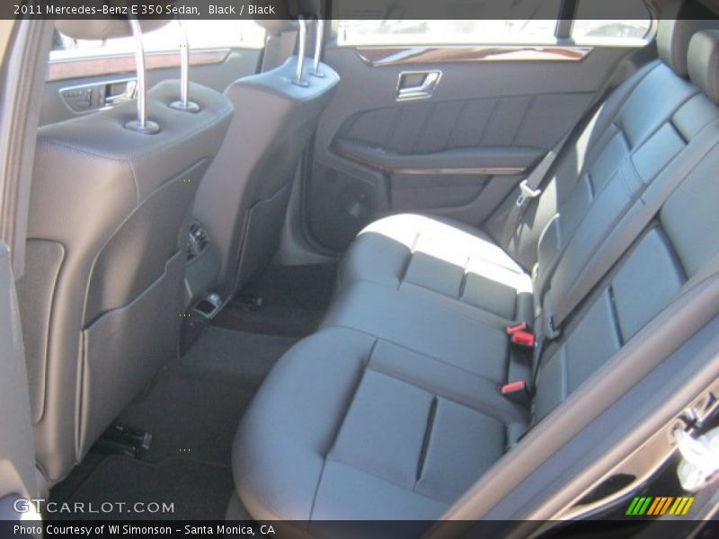 Black / Black 2011 Mercedes-Benz E 350 Sedan