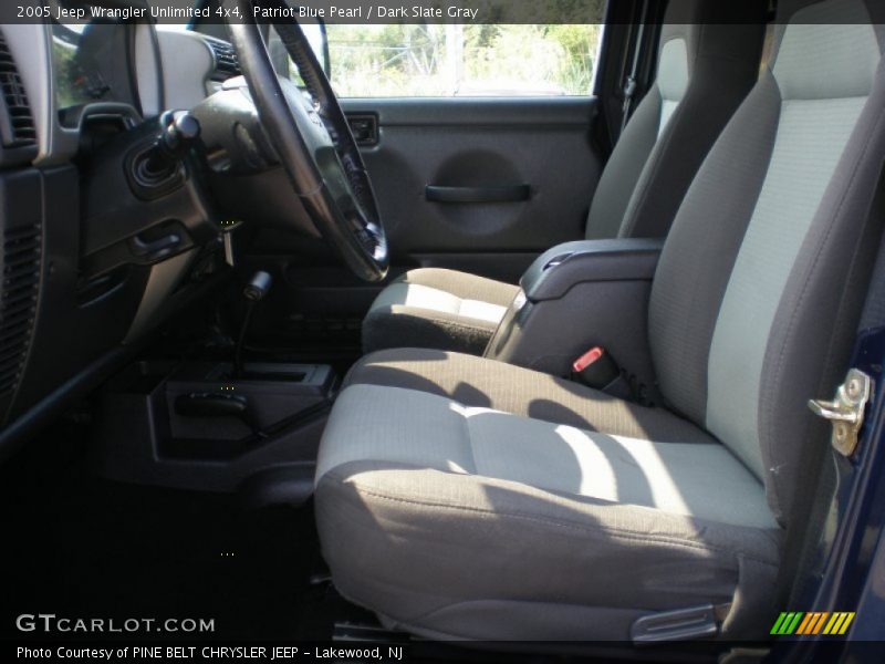 Patriot Blue Pearl / Dark Slate Gray 2005 Jeep Wrangler Unlimited 4x4