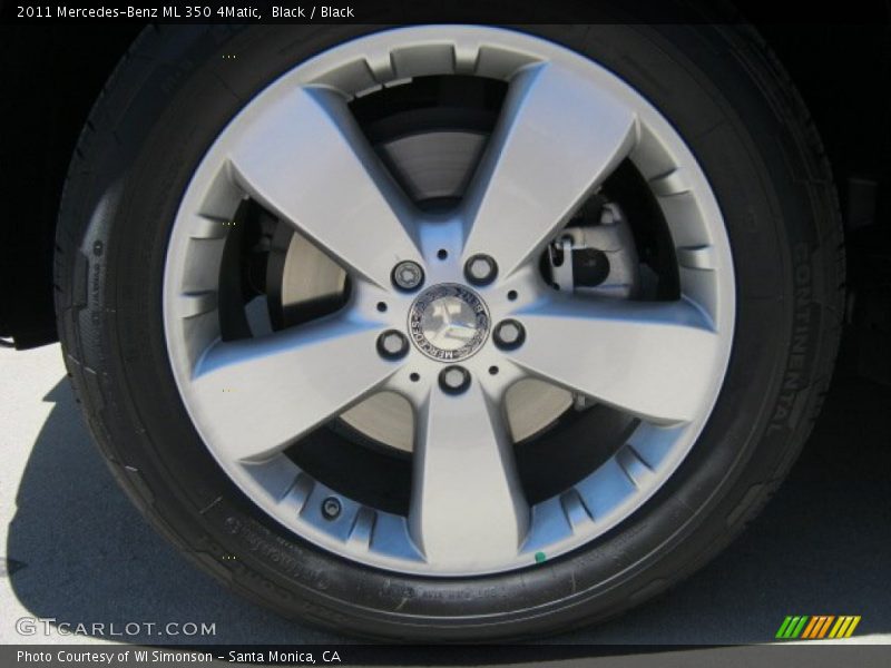 Black / Black 2011 Mercedes-Benz ML 350 4Matic