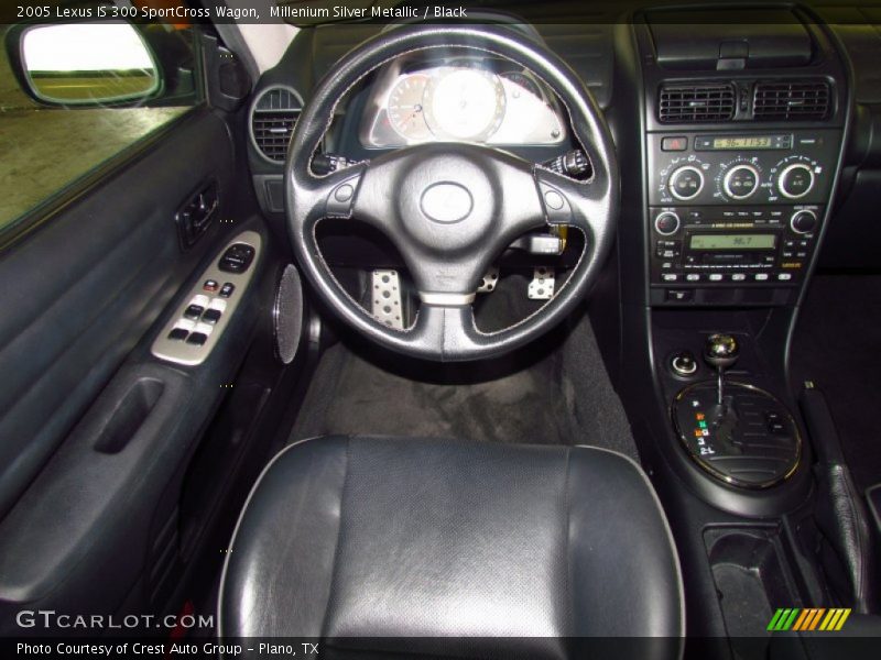 Millenium Silver Metallic / Black 2005 Lexus IS 300 SportCross Wagon