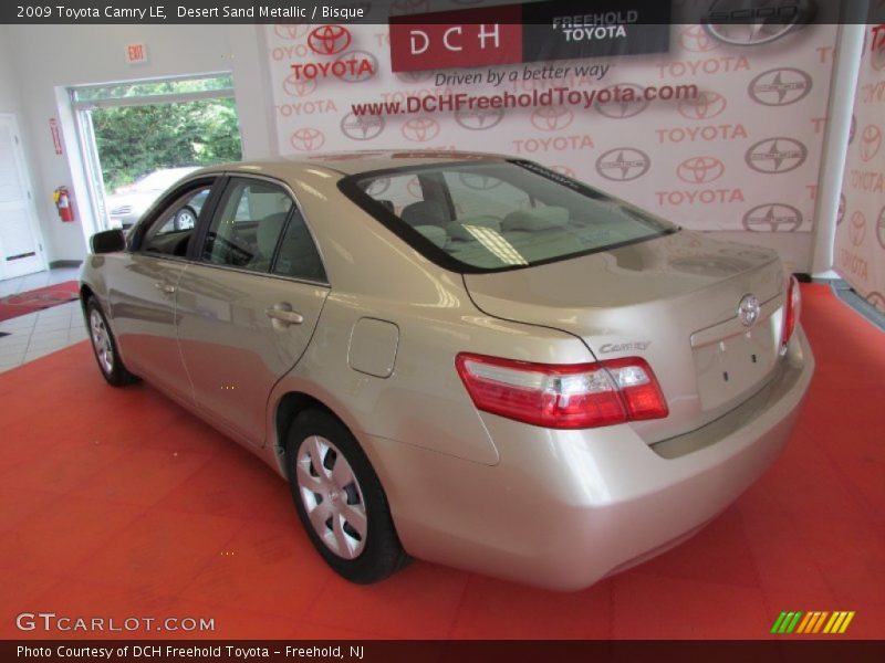 Desert Sand Metallic / Bisque 2009 Toyota Camry LE