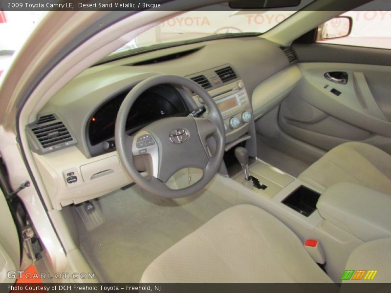 Desert Sand Metallic / Bisque 2009 Toyota Camry LE