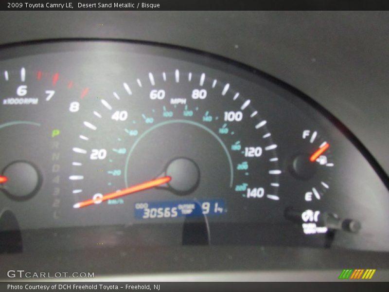 Desert Sand Metallic / Bisque 2009 Toyota Camry LE