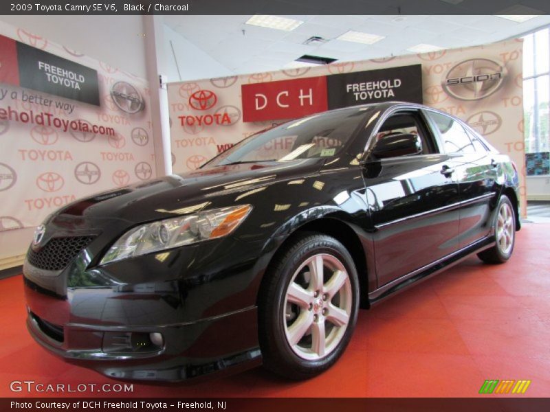Black / Charcoal 2009 Toyota Camry SE V6