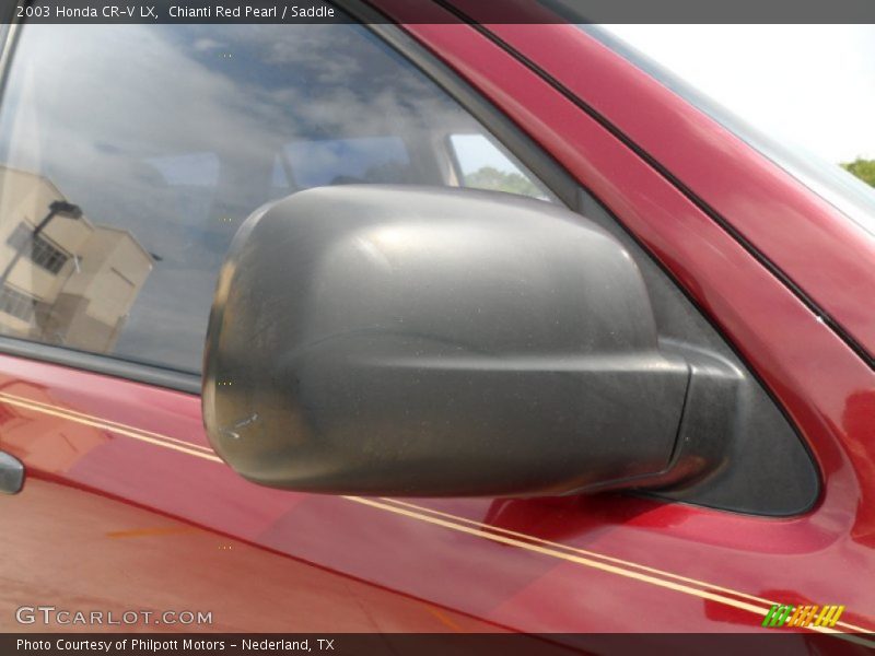 Chianti Red Pearl / Saddle 2003 Honda CR-V LX