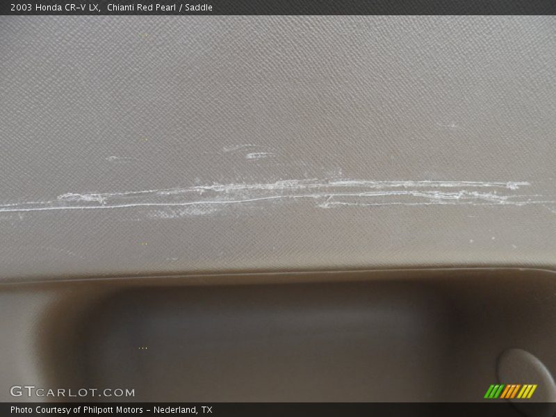 Chianti Red Pearl / Saddle 2003 Honda CR-V LX