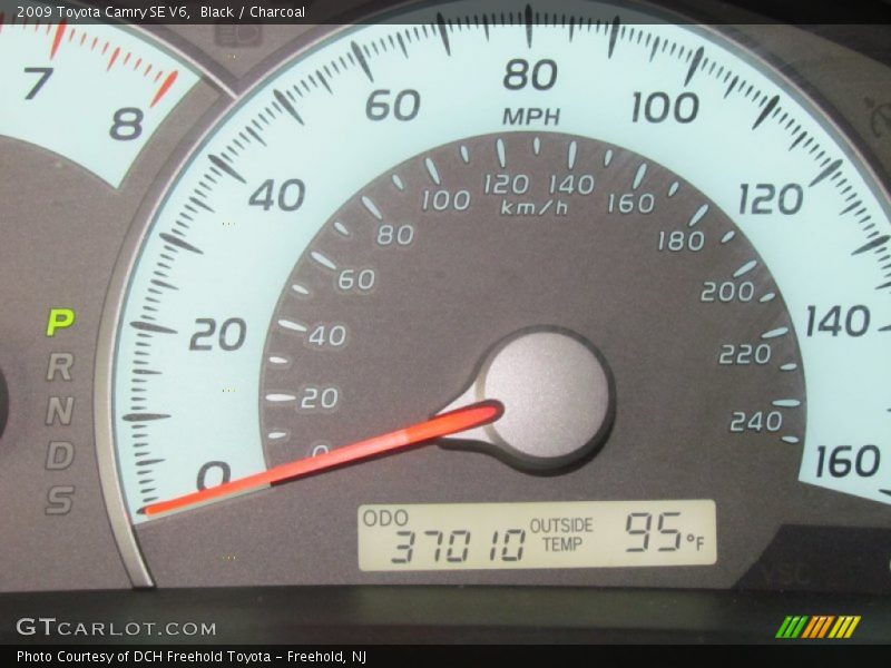 Black / Charcoal 2009 Toyota Camry SE V6