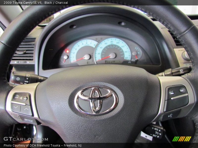 Black / Charcoal 2009 Toyota Camry SE V6