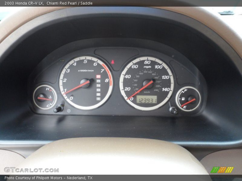  2003 CR-V LX LX Gauges