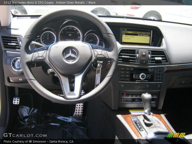 Dashboard of 2012 E 350 Coupe