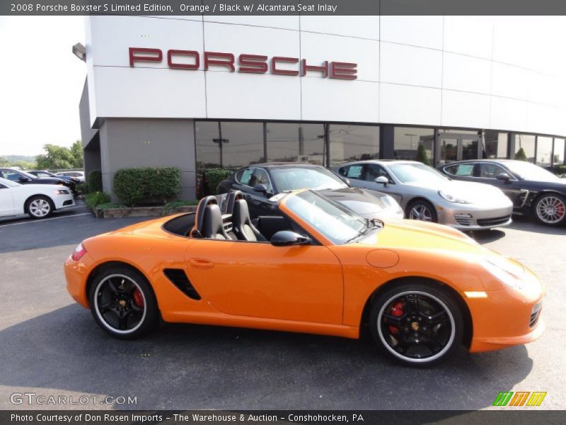 Orange / Black w/ Alcantara Seat Inlay 2008 Porsche Boxster S Limited Edition