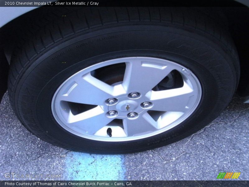 Silver Ice Metallic / Gray 2010 Chevrolet Impala LT