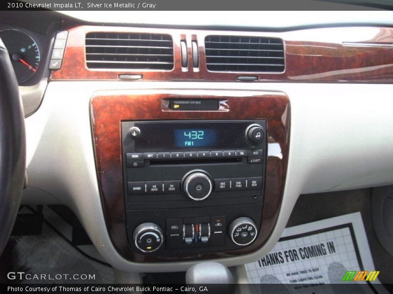 Silver Ice Metallic / Gray 2010 Chevrolet Impala LT