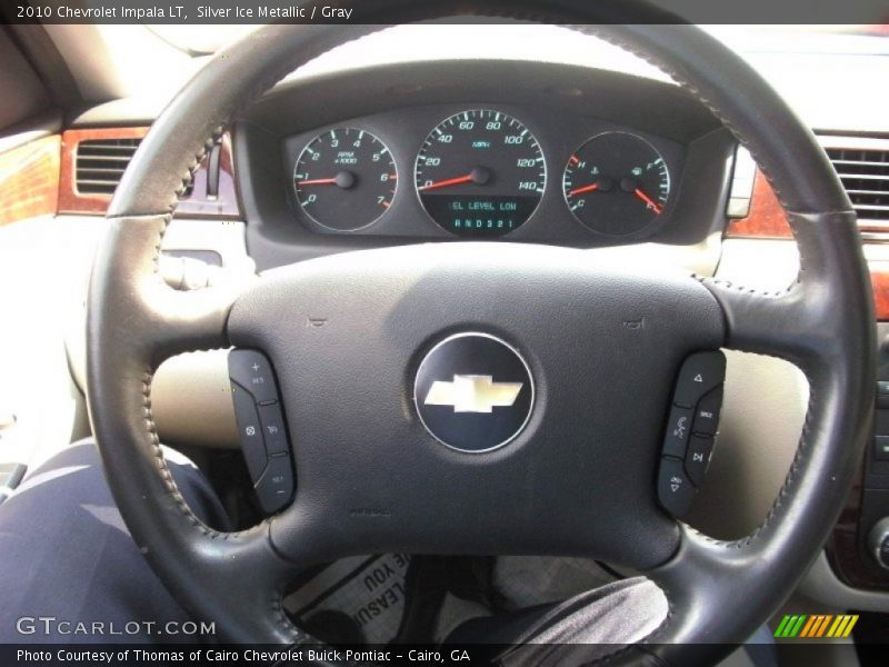 Silver Ice Metallic / Gray 2010 Chevrolet Impala LT