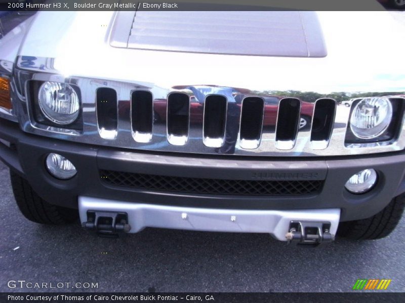 Boulder Gray Metallic / Ebony Black 2008 Hummer H3 X