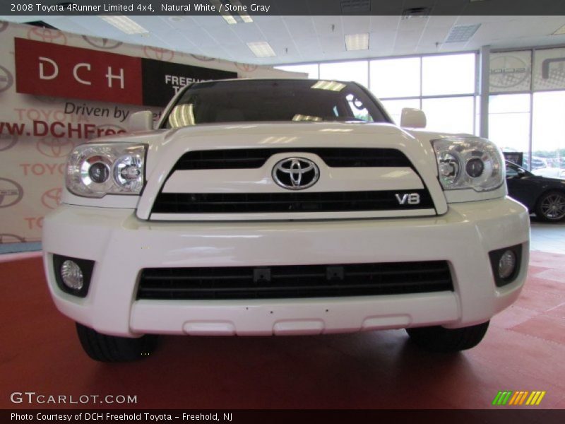 Natural White / Stone Gray 2008 Toyota 4Runner Limited 4x4
