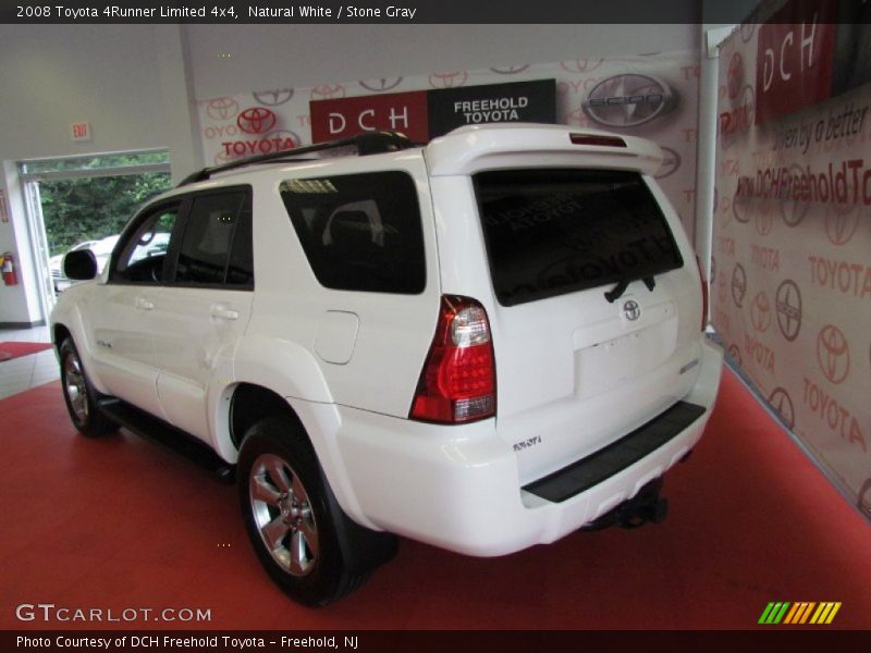 Natural White / Stone Gray 2008 Toyota 4Runner Limited 4x4