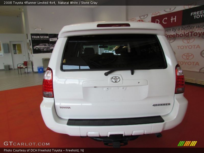Natural White / Stone Gray 2008 Toyota 4Runner Limited 4x4