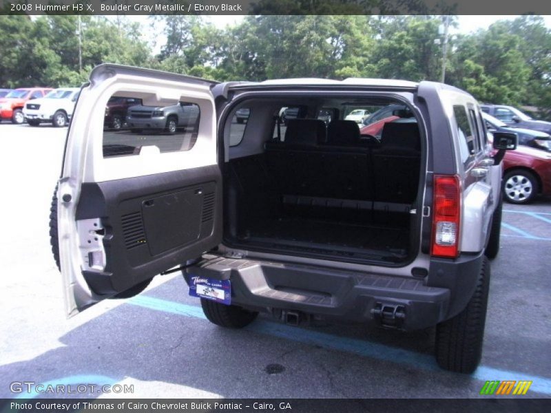 Boulder Gray Metallic / Ebony Black 2008 Hummer H3 X