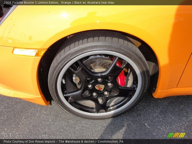 Orange / Black w/ Alcantara Seat Inlay 2008 Porsche Boxster S Limited Edition