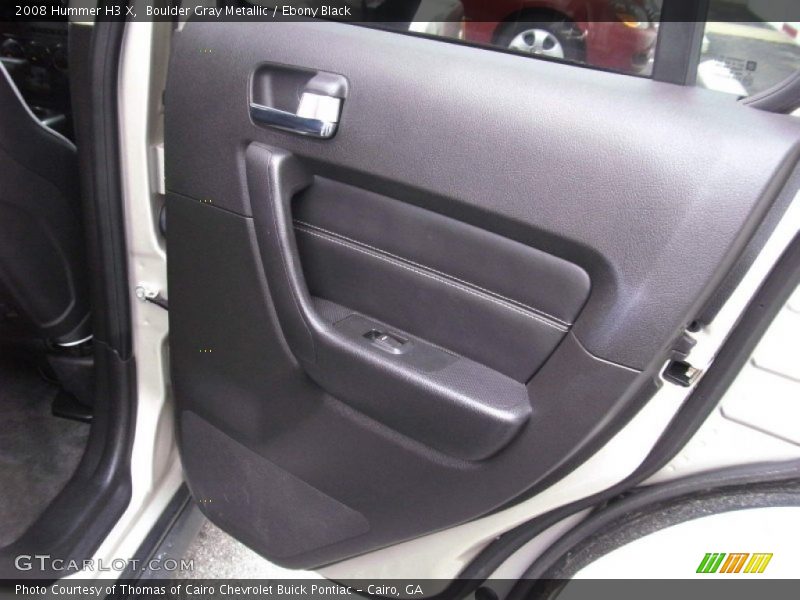 Boulder Gray Metallic / Ebony Black 2008 Hummer H3 X
