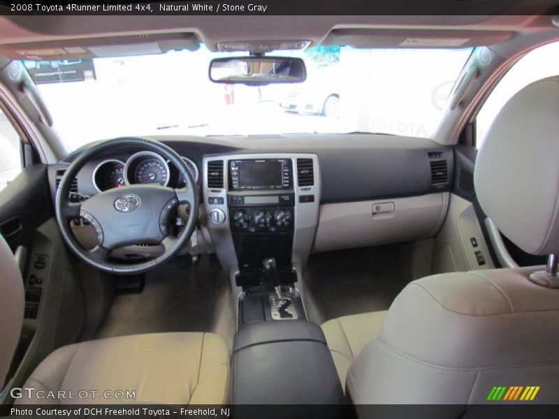 Natural White / Stone Gray 2008 Toyota 4Runner Limited 4x4