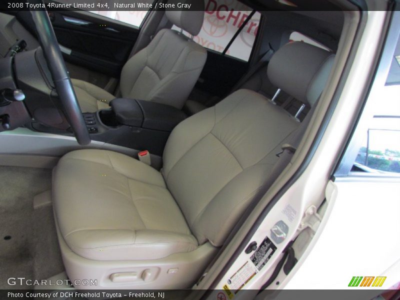 Natural White / Stone Gray 2008 Toyota 4Runner Limited 4x4