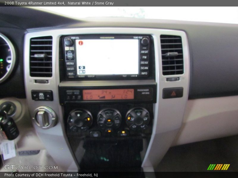 Natural White / Stone Gray 2008 Toyota 4Runner Limited 4x4