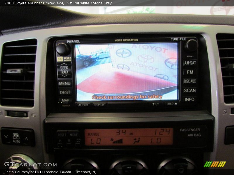 Natural White / Stone Gray 2008 Toyota 4Runner Limited 4x4