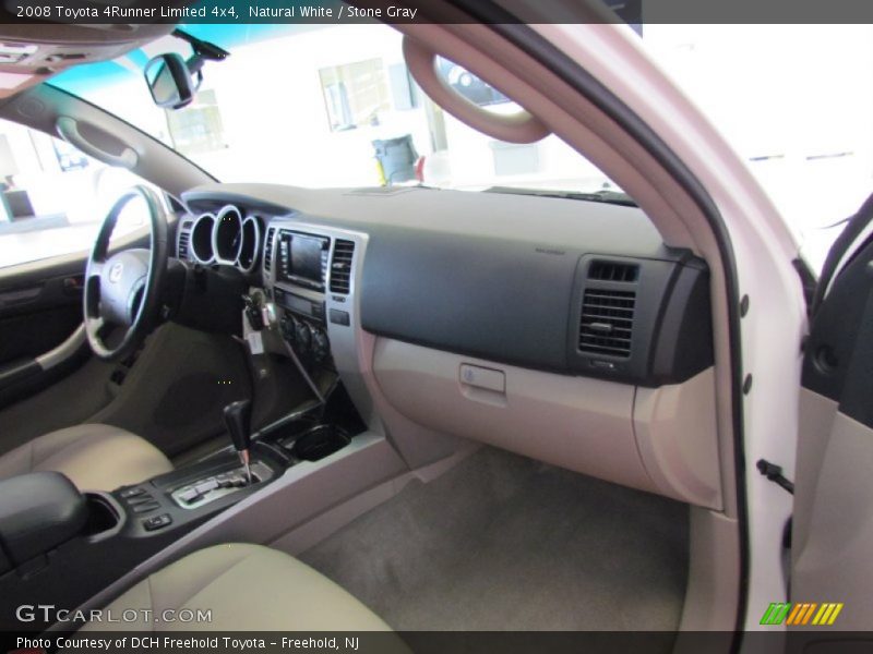 Natural White / Stone Gray 2008 Toyota 4Runner Limited 4x4