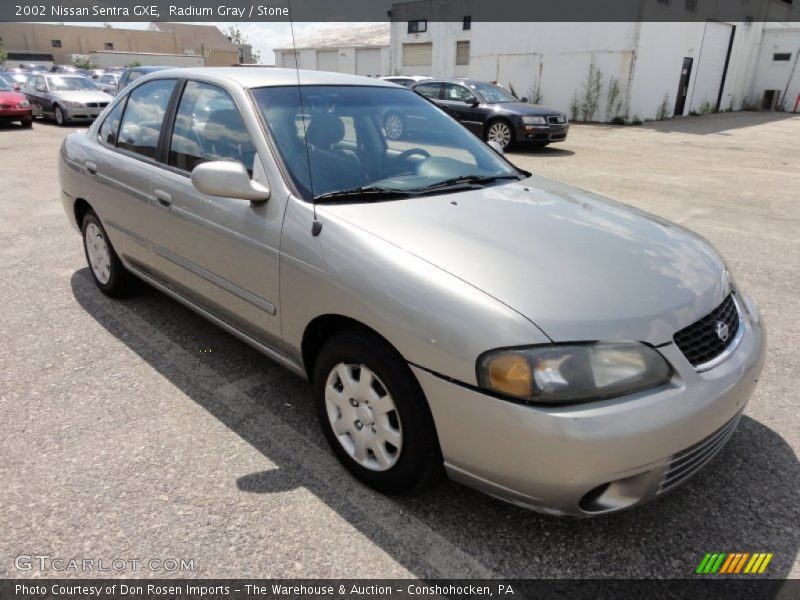Radium Gray / Stone 2002 Nissan Sentra GXE