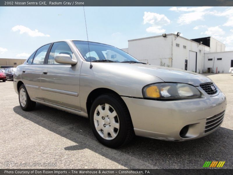 Radium Gray / Stone 2002 Nissan Sentra GXE