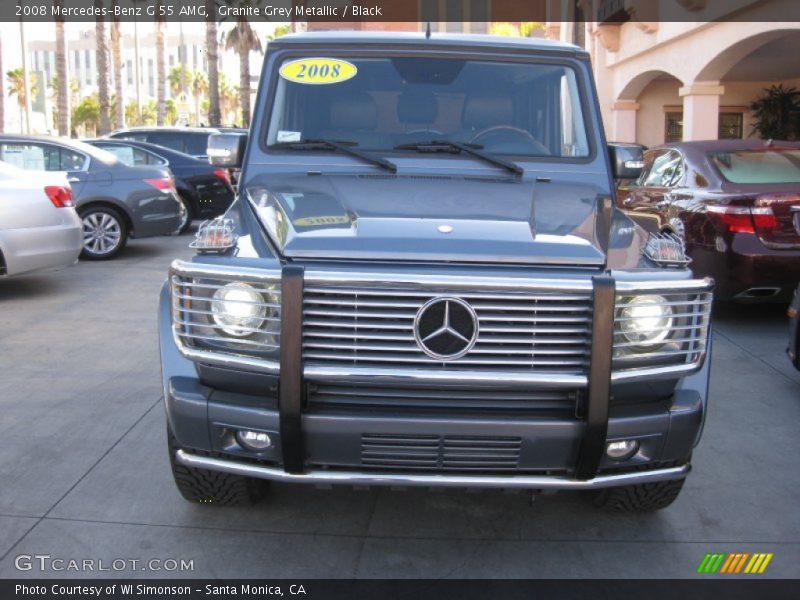 Granite Grey Metallic / Black 2008 Mercedes-Benz G 55 AMG