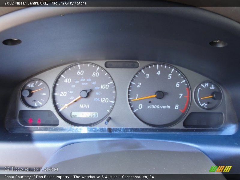 Radium Gray / Stone 2002 Nissan Sentra GXE
