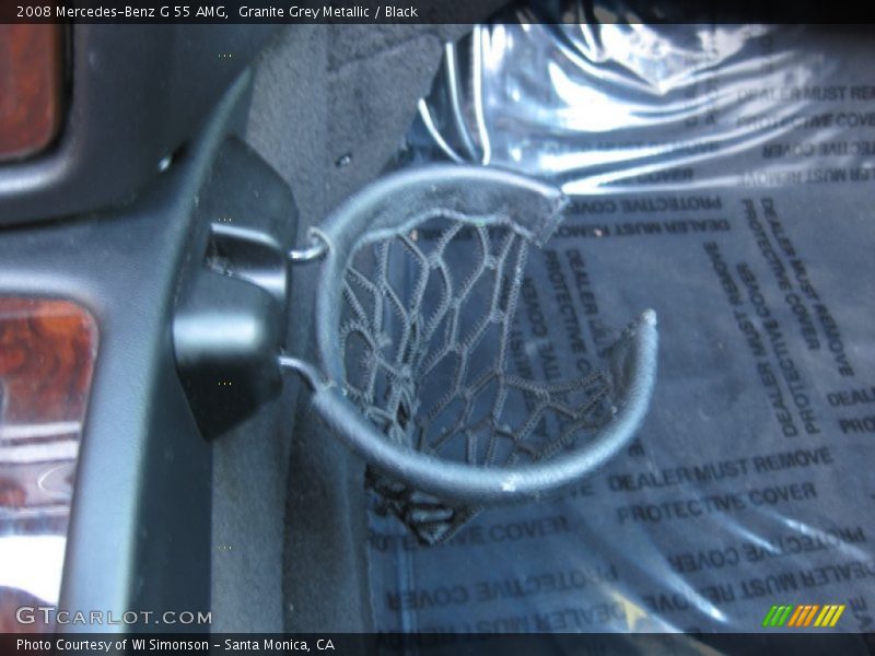 Granite Grey Metallic / Black 2008 Mercedes-Benz G 55 AMG