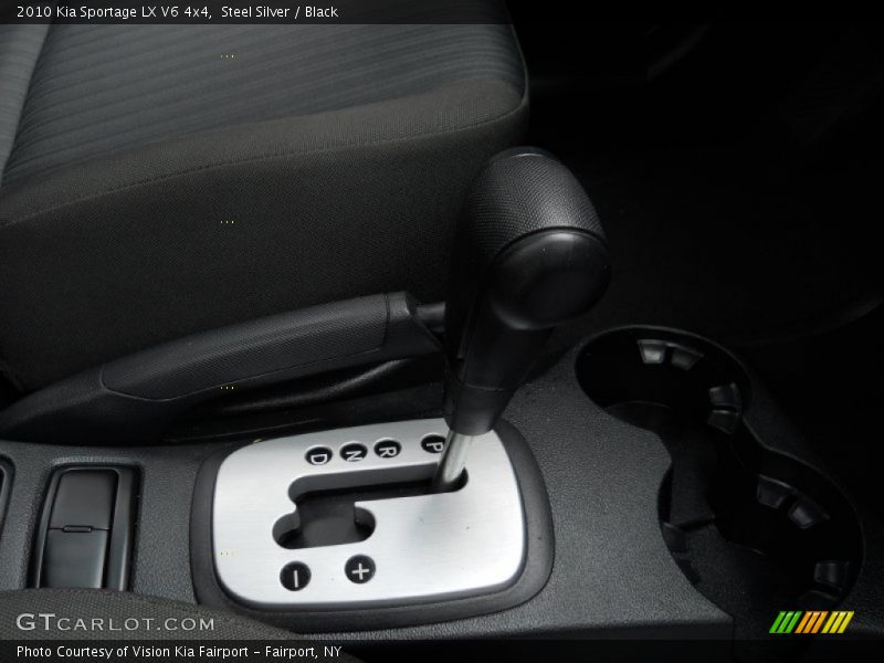 Steel Silver / Black 2010 Kia Sportage LX V6 4x4