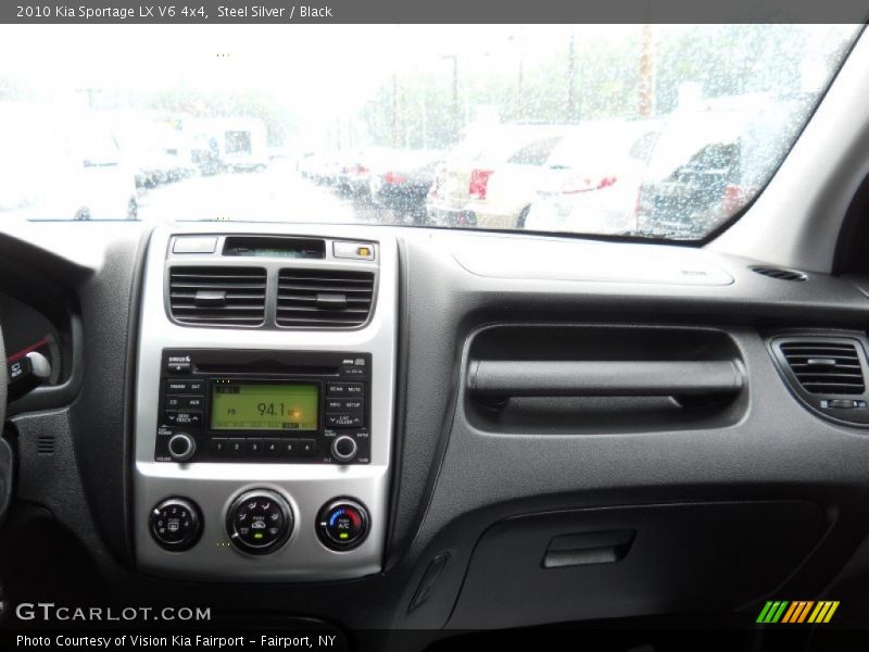 Steel Silver / Black 2010 Kia Sportage LX V6 4x4