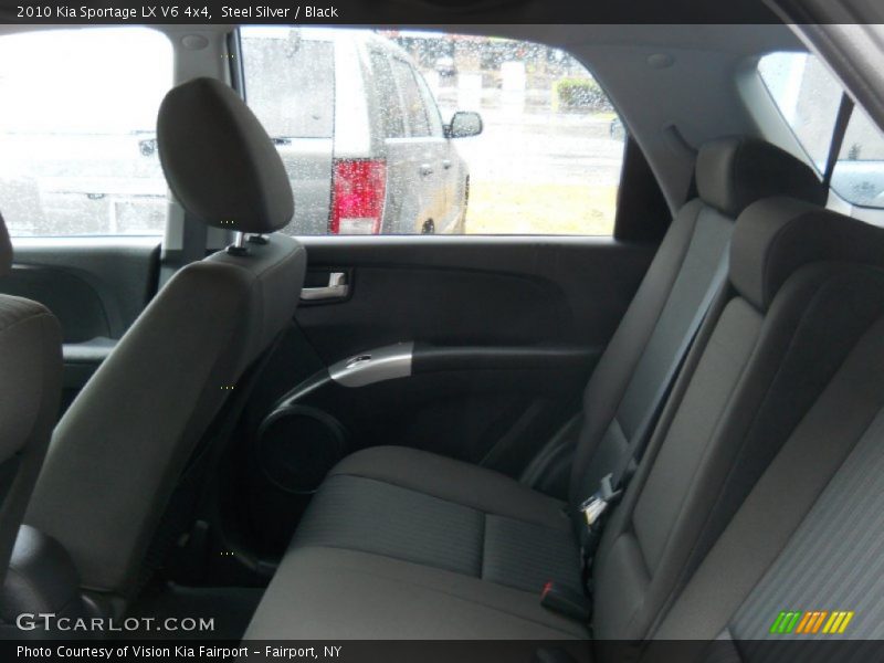 Steel Silver / Black 2010 Kia Sportage LX V6 4x4