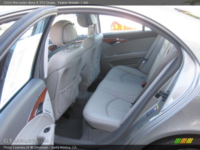 Pewter Metallic / Ash 2009 Mercedes-Benz E 350 Sedan