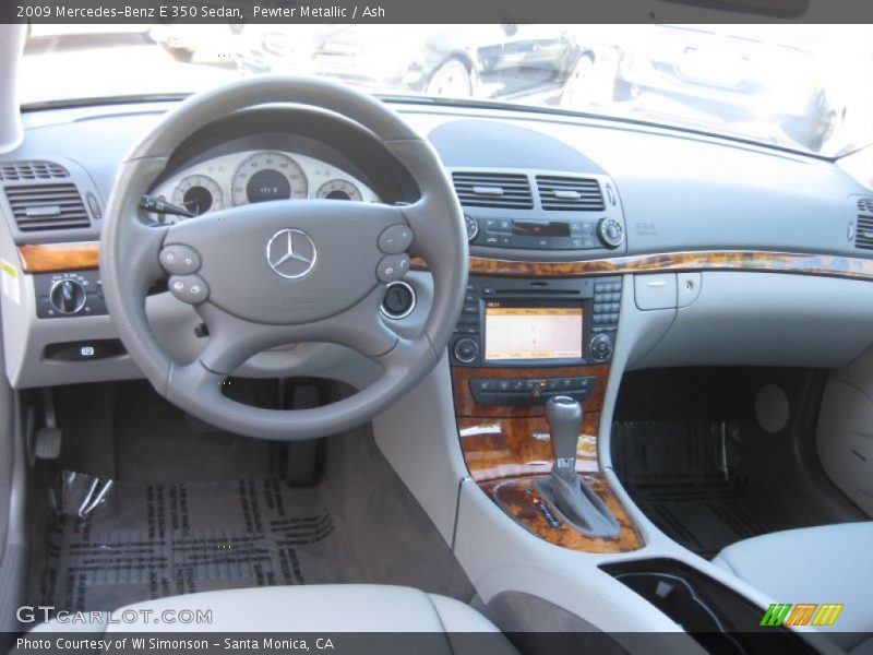 Pewter Metallic / Ash 2009 Mercedes-Benz E 350 Sedan