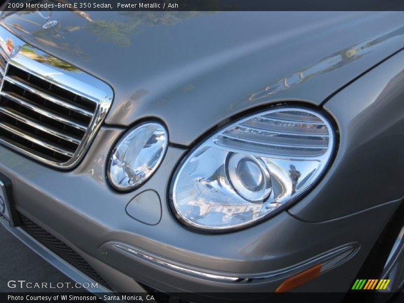 Pewter Metallic / Ash 2009 Mercedes-Benz E 350 Sedan