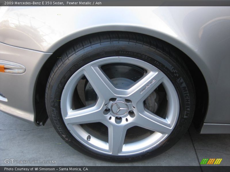 Pewter Metallic / Ash 2009 Mercedes-Benz E 350 Sedan