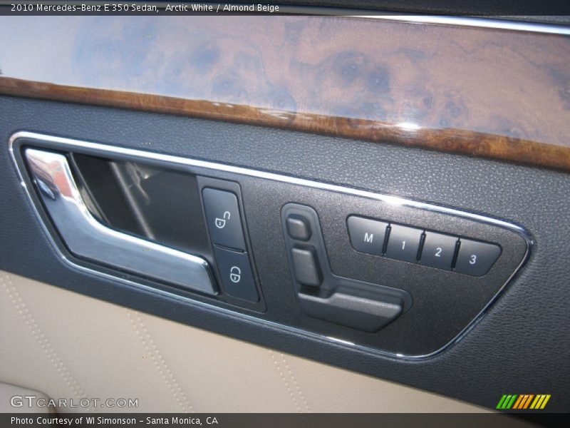Arctic White / Almond Beige 2010 Mercedes-Benz E 350 Sedan