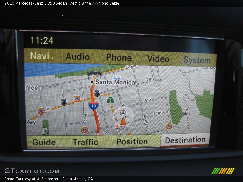 Arctic White / Almond Beige 2010 Mercedes-Benz E 350 Sedan