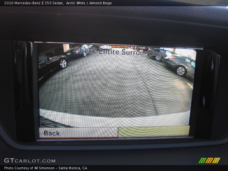 Arctic White / Almond Beige 2010 Mercedes-Benz E 350 Sedan