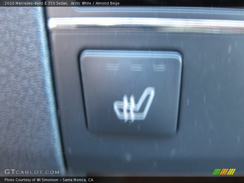 Arctic White / Almond Beige 2010 Mercedes-Benz E 350 Sedan